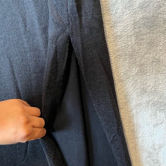 Peruvian Connection Women’s Audrey Dress Size M Alpaca Silk Blend Black - Picture 6 of 7